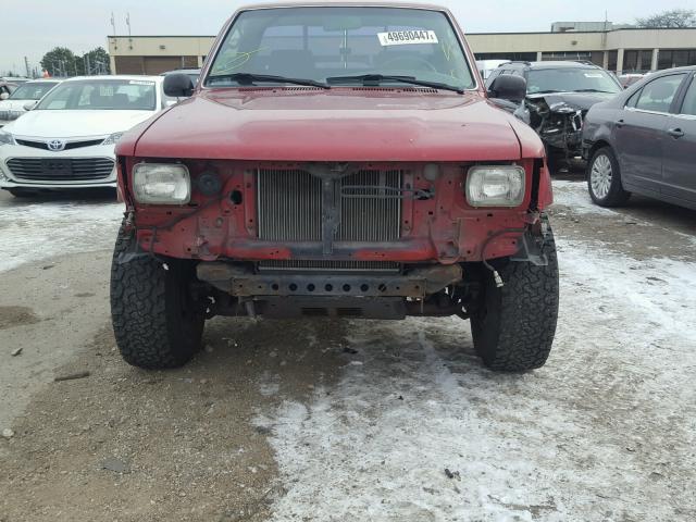 4TARN01P5RZ248883 - 1994 TOYOTA PICKUP 1/2 RED photo 9