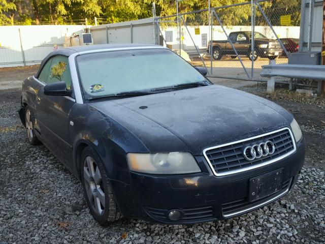 WAUAC48H26K000900 - 2006 AUDI A4 1.8 CAB BLACK photo 1