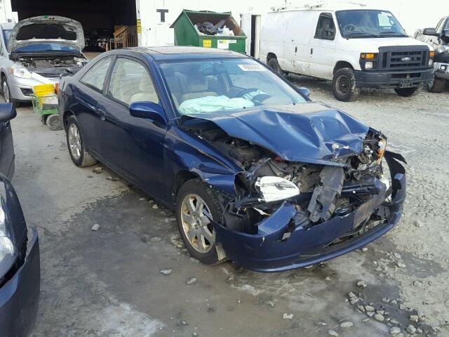 1HGEM22963L062119 - 2003 HONDA CIVIC EX 蓝色 照片 1