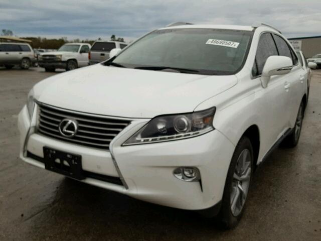 2T2ZK1BA3FC191064 - 2015 LEXUS RX 350 WHITE photo 2