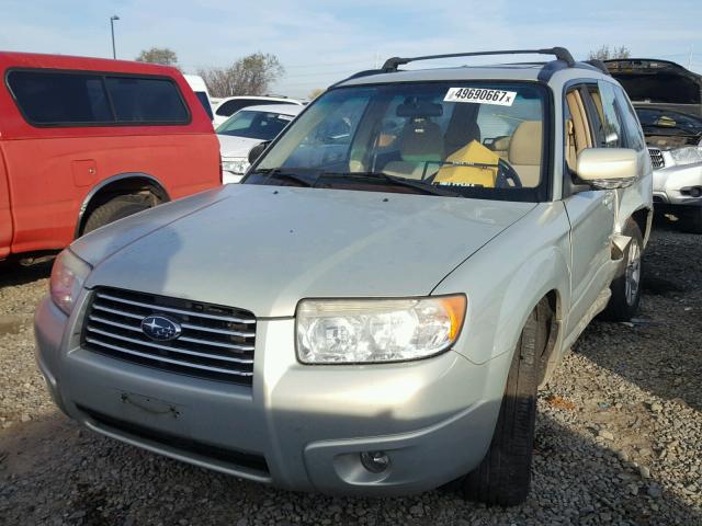 JF1SG65696G754511 - 2006 SUBARU FORESTER 2 SILVER photo 2