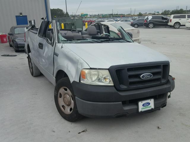 1FTRF12295NB65520 - 2005 FORD F150 SILVER photo 1