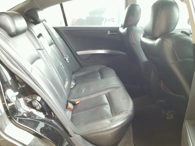 1N4BA41E98C824330 - 2008 NISSAN MAXIMA SE BLACK photo 6