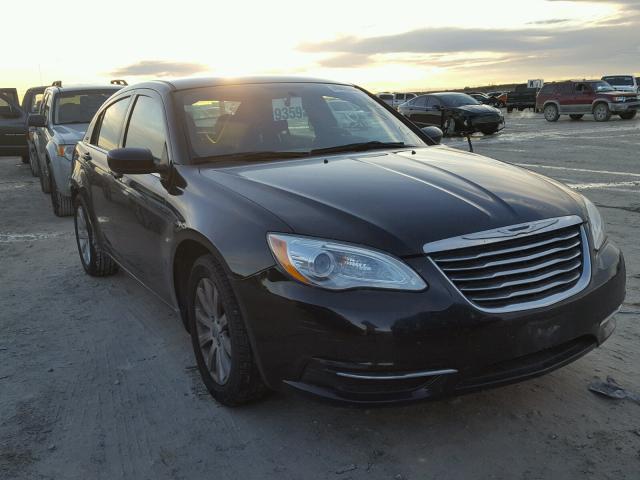 1C3CCBBB0DN546017 - 2013 CHRYSLER 200 TOURIN BLACK photo 1