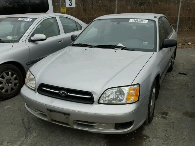 4S3BE635227210419 - 2002 SUBARU LEGACY L GRAY photo 2