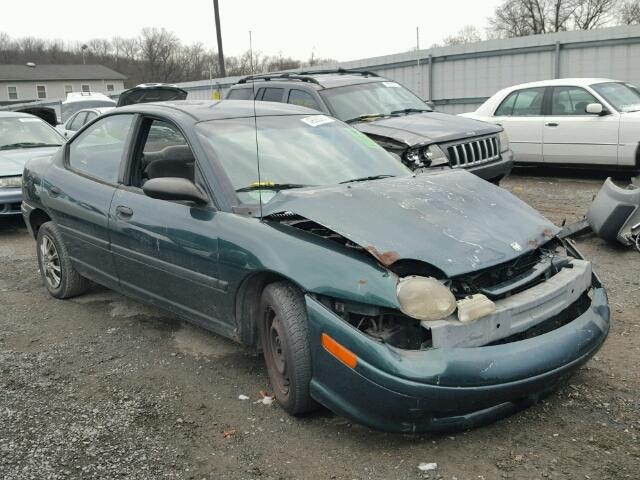 1B3ES47C1WD720109 - 1998 DODGE NEON HIGHL GREEN photo 1