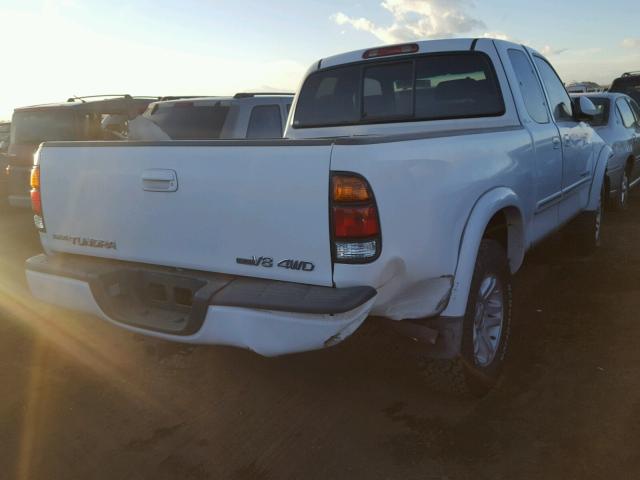 5TBBT48193S432133 - 2003 TOYOTA TUNDRA ACC WHITE photo 4