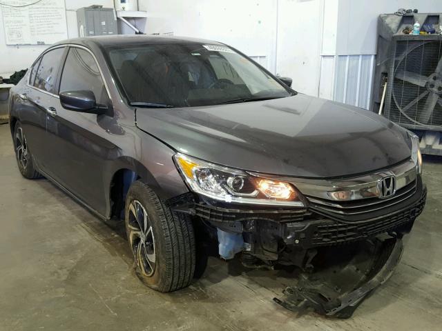 1HGCR2F33GA041325 - 2016 HONDA ACCORD LX CHARCOAL photo 1