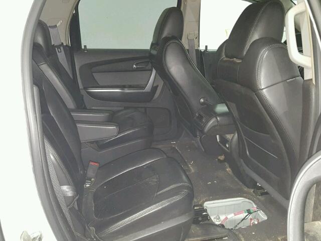 1GKEV23D69J186446 - 2009 GMC ACADIA SLT თეთრი ფოტო 6