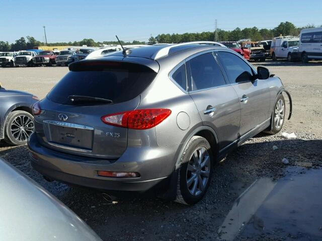 JN1AJ0HP2BM802311 - 2011 INFINITI EX35 BASE GRAY photo 4