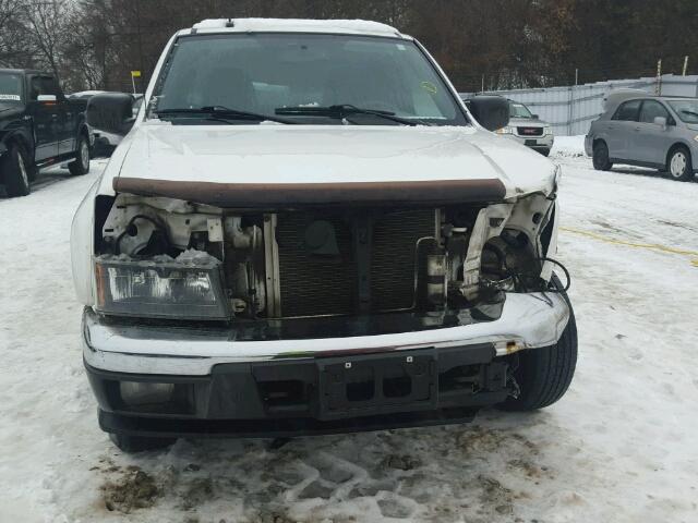 1GCDT19E788176800 - 2008 CHEVROLET COLORADO WHITE photo 9