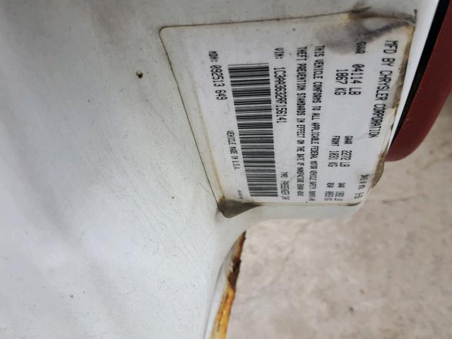 1C3AA3632RF156141 - 1994 CHRYSLER LEBARON LE WHITE photo 10