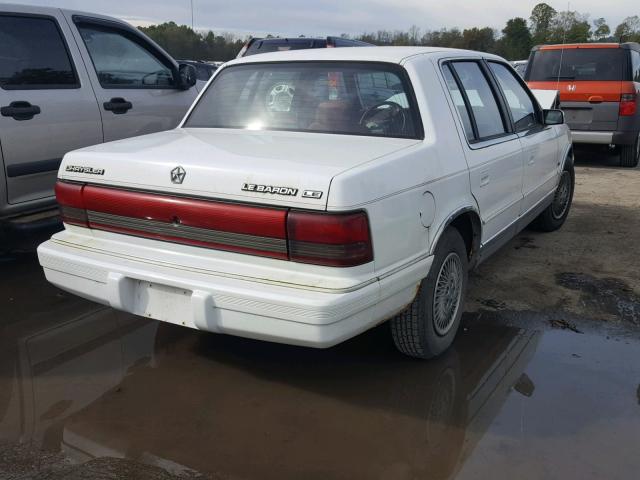 1C3AA3632RF156141 - 1994 CHRYSLER LEBARON LE WHITE photo 4