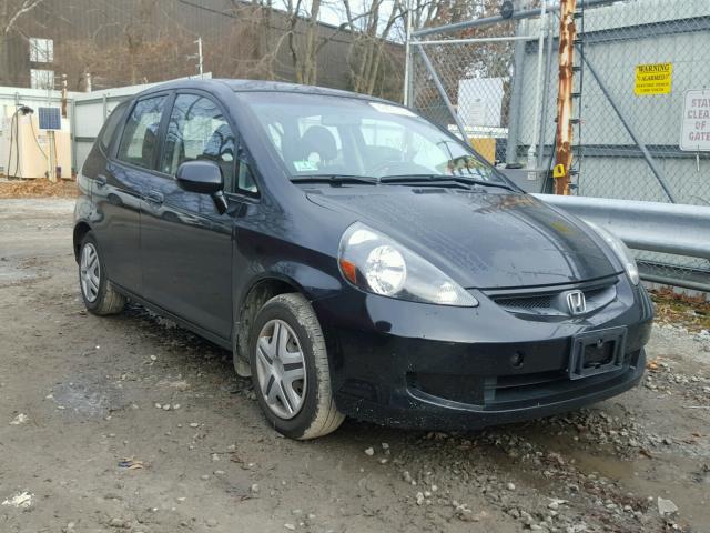 JHMGD37428S041712 - 2008 HONDA FIT BLACK photo 1