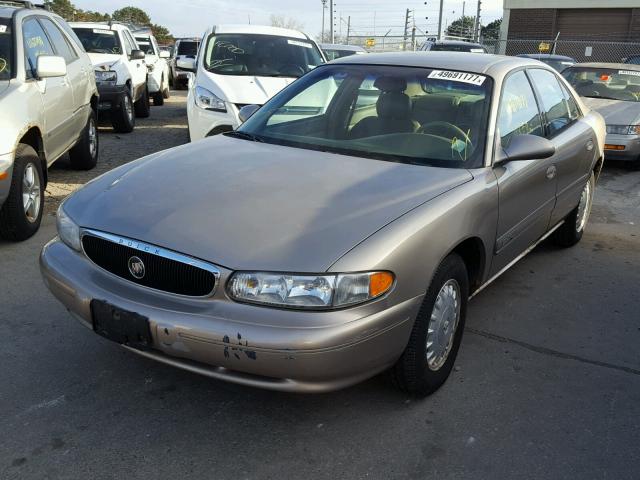 2G4WY55J511300488 - 2001 BUICK CENTURY LI BEIGE photo 2