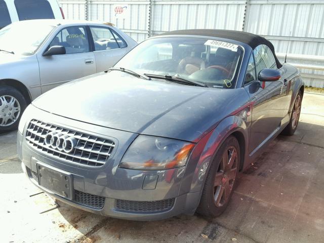 TRUTC28N731011825 - 2003 AUDI TT GRAY photo 2