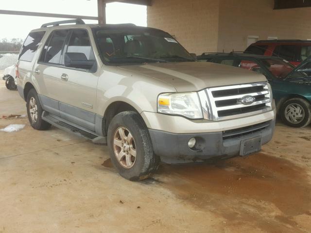 1FMFU15537LA03326 - 2007 FORD EXPEDITION SILVER photo 1