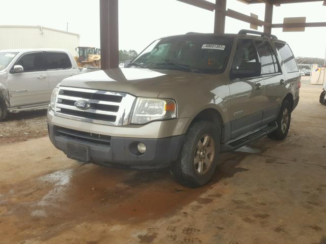 1FMFU15537LA03326 - 2007 FORD EXPEDITION SILVER photo 2