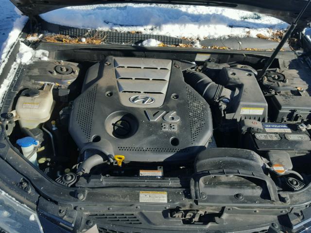 5NPEU46FX6H015176 - 2006 HYUNDAI SONATA GLS BLUE photo 7