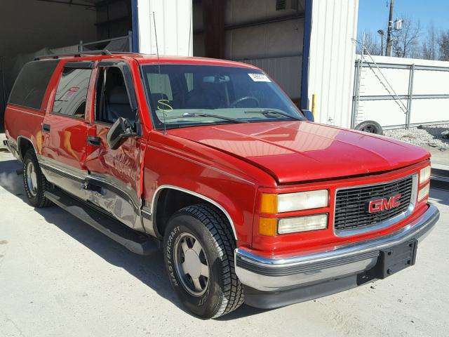 3GKEC16RXXG537011 - 1999 GMC SUBURBAN C RED photo 1