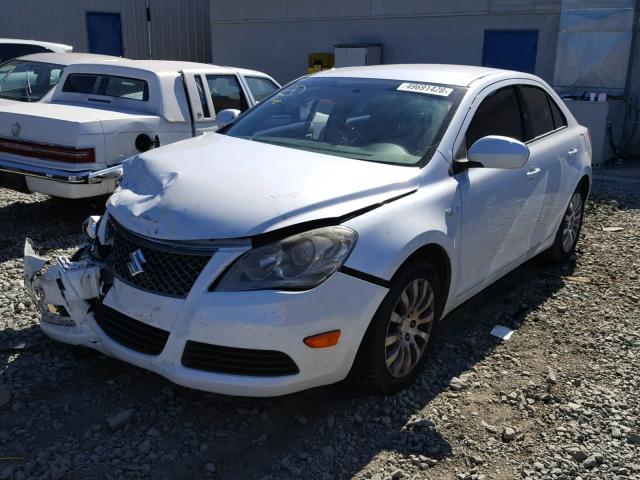 JS2RE9A35D6100190 - 2013 SUZUKI KIZASHI SE YELLOW photo 2