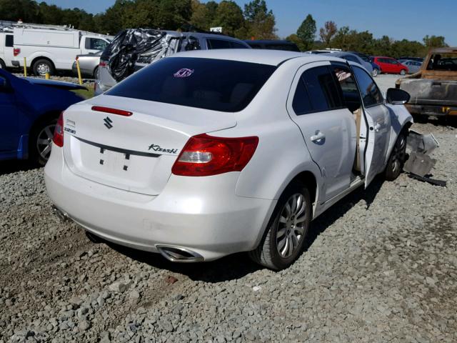 JS2RE9A35D6100190 - 2013 SUZUKI KIZASHI SE YELLOW photo 4