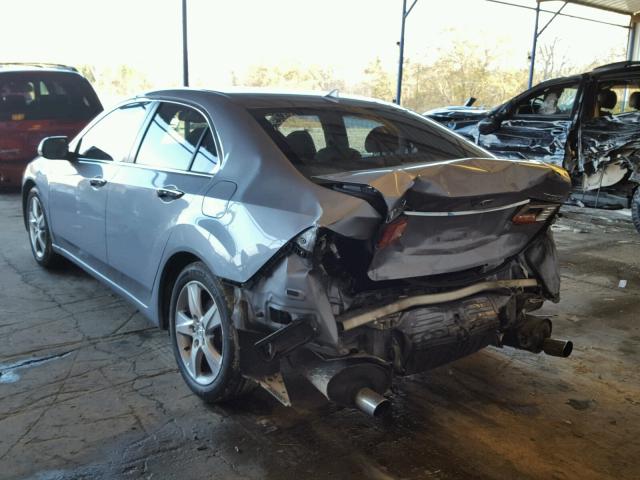 JH4CU2F62BC001644 - 2011 ACURA TSX SILVER photo 3