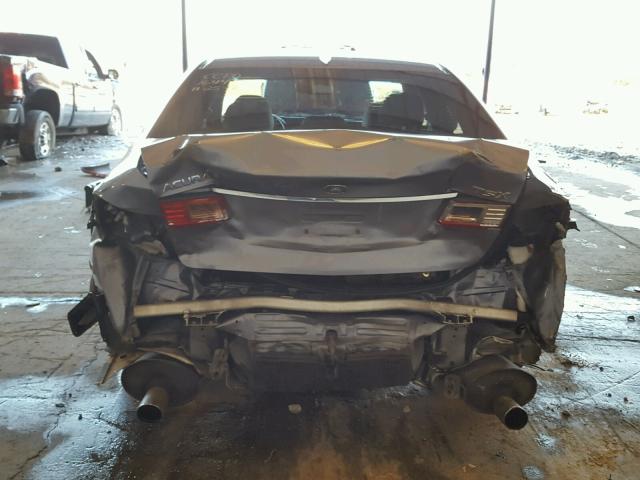 JH4CU2F62BC001644 - 2011 ACURA TSX SILVER photo 9