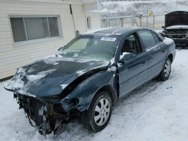 2G4WS52J421173711 - 2002 BUICK CENTURY CU GREEN photo 2