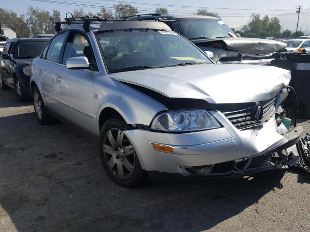 WVWTH63B11E171107 - 2001 VOLKSWAGEN PASSAT GLX SILVER photo 1