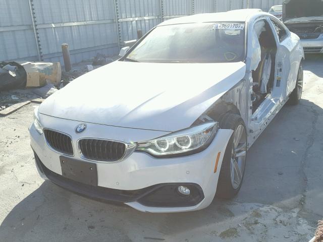 WBA3N7C59GK225642 - 2016 BMW 428 I WHITE photo 2