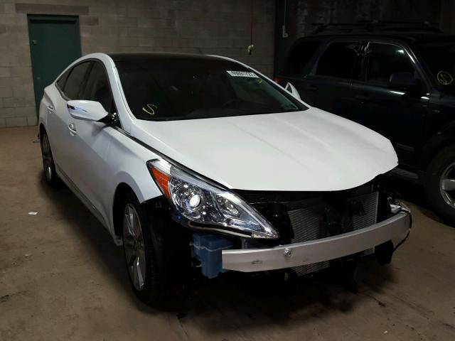 KMHFH4JG4GA536617 - 2016 HYUNDAI AZERA LIMI WHITE photo 1