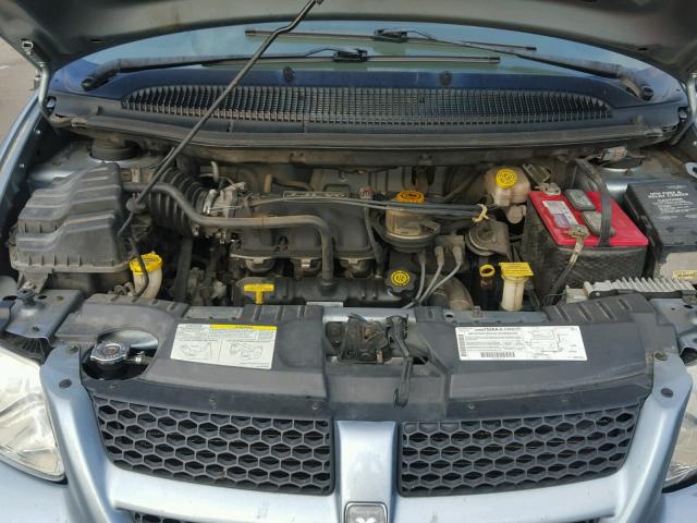 1D4GP24373B165016 - 2003 DODGE GRAND CARA BLUE photo 7