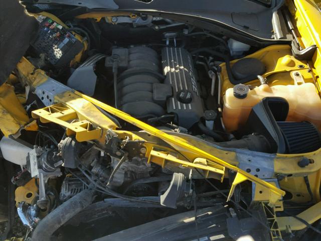 2C3CDXGJ9CH270244 - 2012 DODGE CHARGER SU YELLOW photo 7