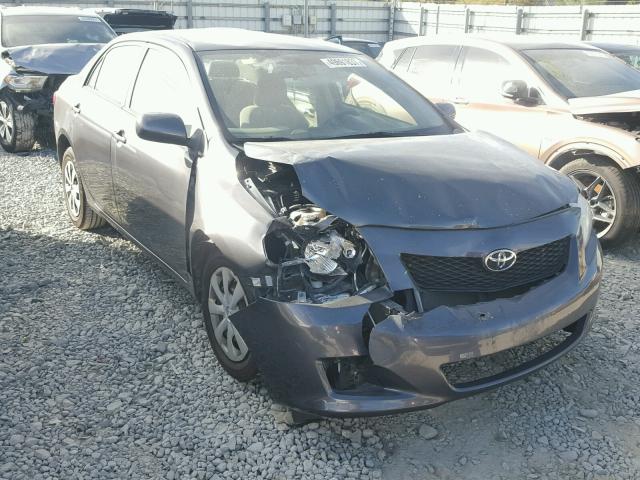 JTDBU4EE8AJ077266 - 2010 TOYOTA COROLLA BA GRAY photo 1