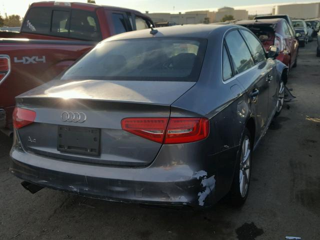 WAUAFAFL5GN001584 - 2016 AUDI A4 PREMIUM SILVER photo 4