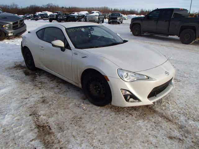 JF1ZNAA17E9708048 - 2014 TOYOTA SCION FR-S WHITE photo 1