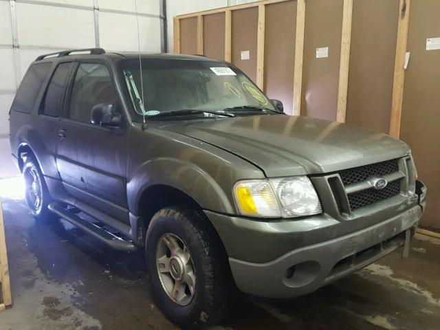 1FMZU70E23UB04076 - 2003 FORD EXPLORER S GREEN photo 1