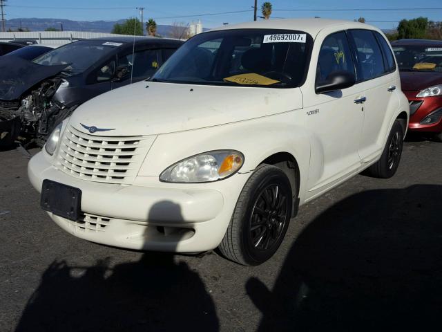 3C4FY58B65T630489 - 2005 CHRYSLER PT CRUISER WHITE photo 2