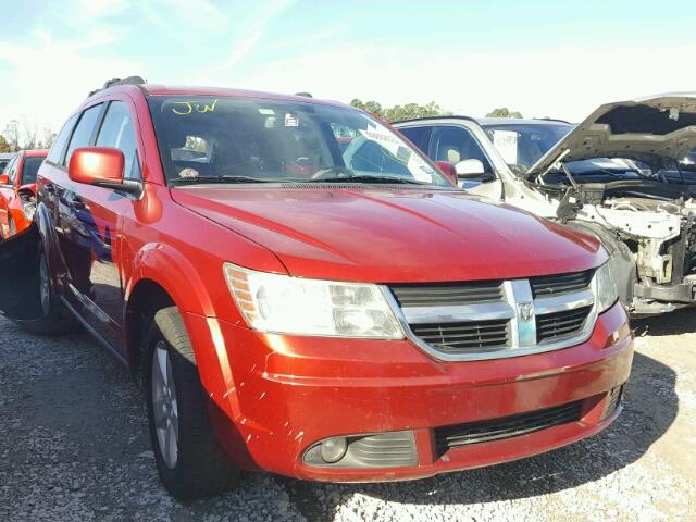 3D4PG5FV4AT118506 - 2010 DODGE JOURNEY SX RED photo 1