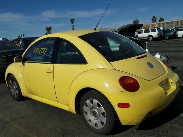 3VWBP21C03M426438 - 2003 VOLKSWAGEN NEW BEETLE YELLOW photo 3