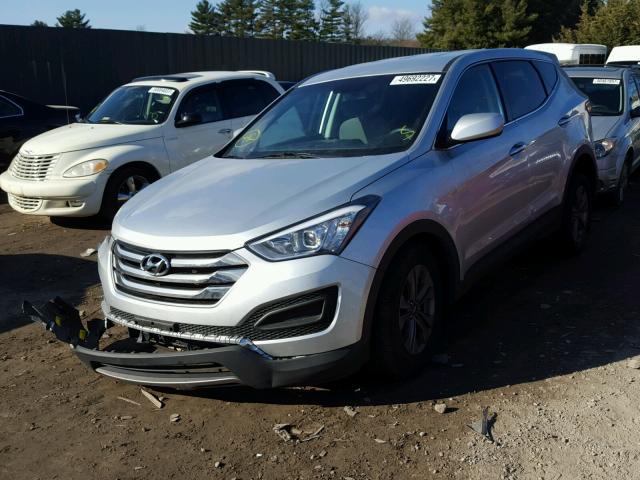 5XYZTDLB2GG367781 - 2016 HYUNDAI SANTA FE S 银色 照片 2