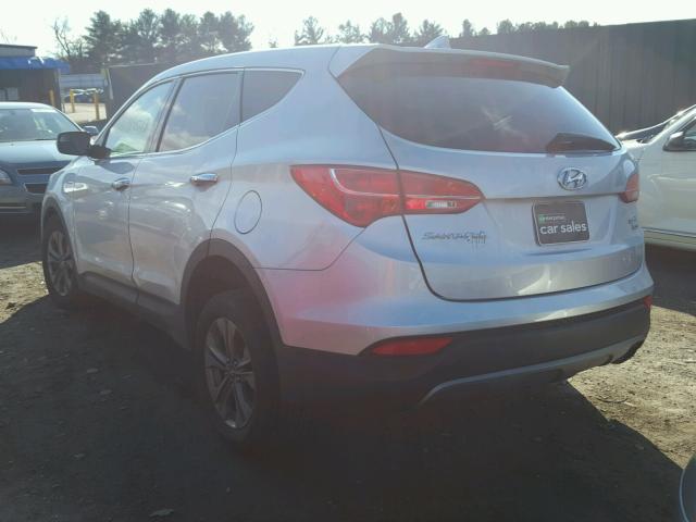 5XYZTDLB2GG367781 - 2016 HYUNDAI SANTA FE S SILVER photo 3