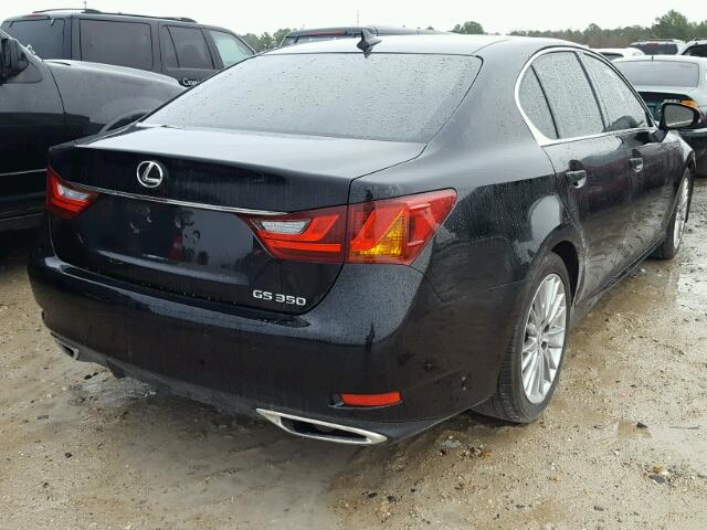 JTHBE1BLXE5029523 - 2014 LEXUS GS 350 BLACK photo 4