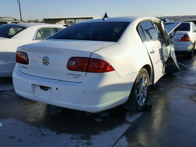 1G4HD57267U117074 - 2007 BUICK LUCERNE CX WHITE photo 4