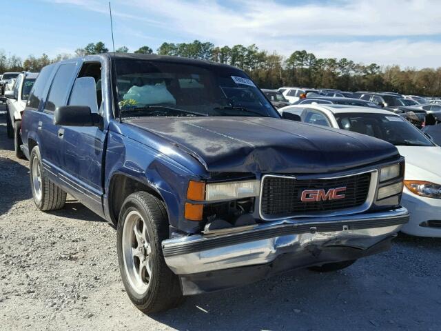 1GKEC13R7XJ743583 - 1999 GMC YUKON BLUE photo 1