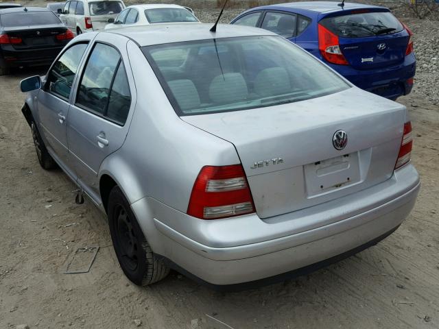 3VWSB69M11M114273 - 2001 VOLKSWAGEN JETTA GLS GRAY photo 3