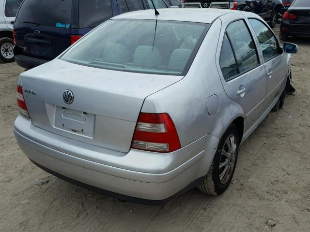 3VWSB69M11M114273 - 2001 VOLKSWAGEN JETTA GLS GRAY photo 4