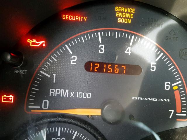 1G2NF52E24C252240 - 2004 PONTIAC GRAND AM S Մոխրագույն լուսանկար 8