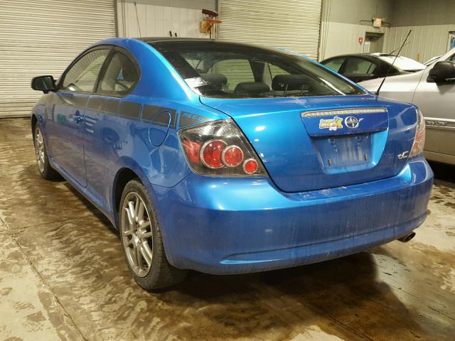 JTKDE3B70A0315695 - 2010 SCION TC BLUE photo 3